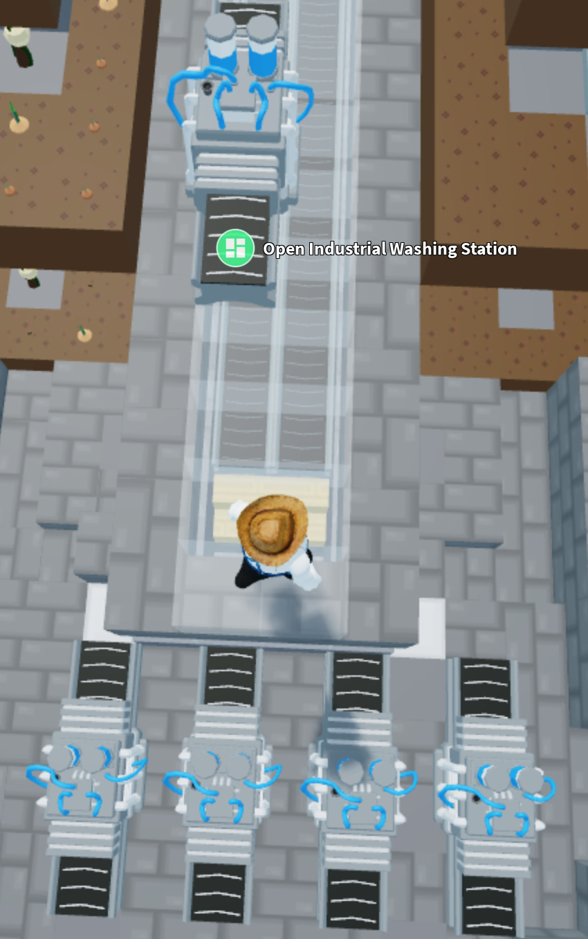 Industrial Washing Machine Roblox Skyblock