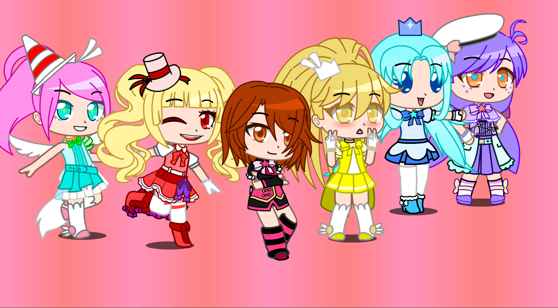 Smile PreCure in Gacha Club