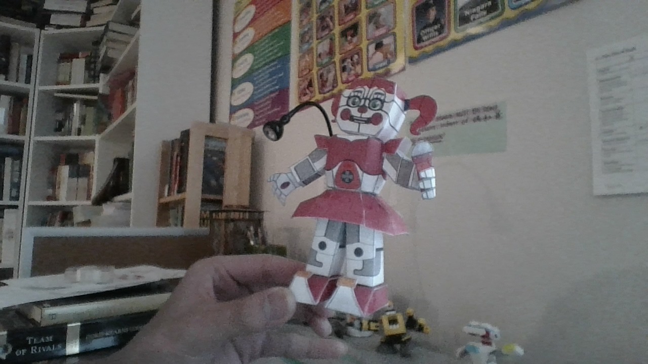 Mario Papercraft Five Nights at Freddy S 2 toy Chica Papercraft