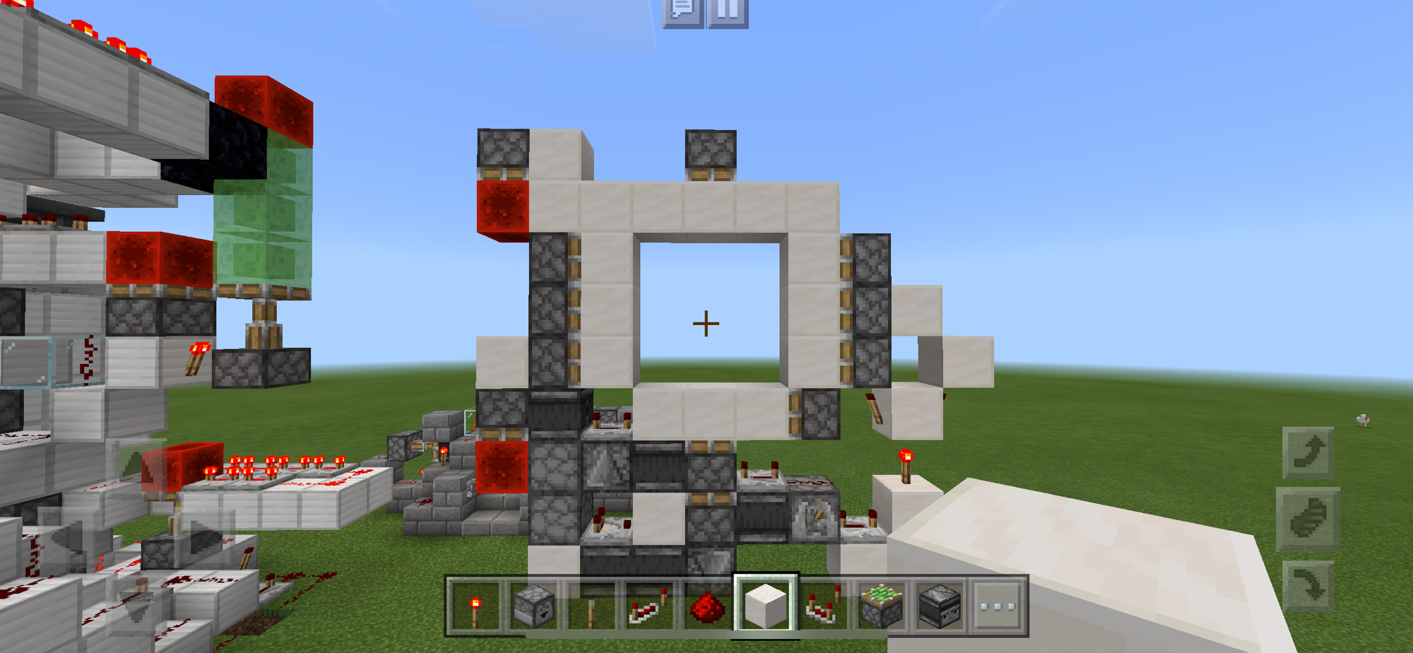 1 Block Wide 3x3 Piston Door Simple Fast And Compact Fandom