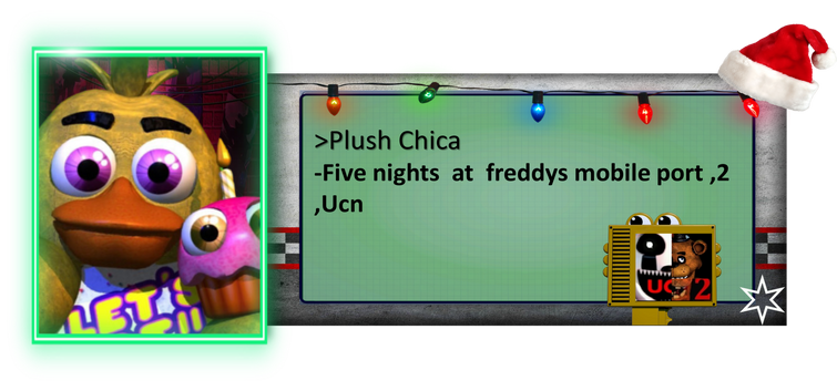 eithered chica ucn voice line overlay｜TikTok Search