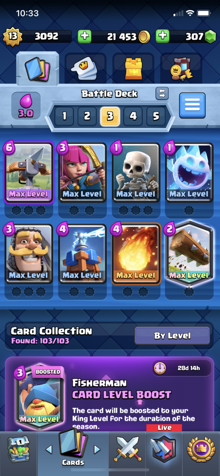 Clash Royale Best Deck 2019 - Fisherman's Catch challenge - Ladder Push -  Chest Opening