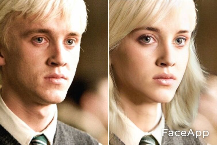 Draco Malfoy as a girl 🐍