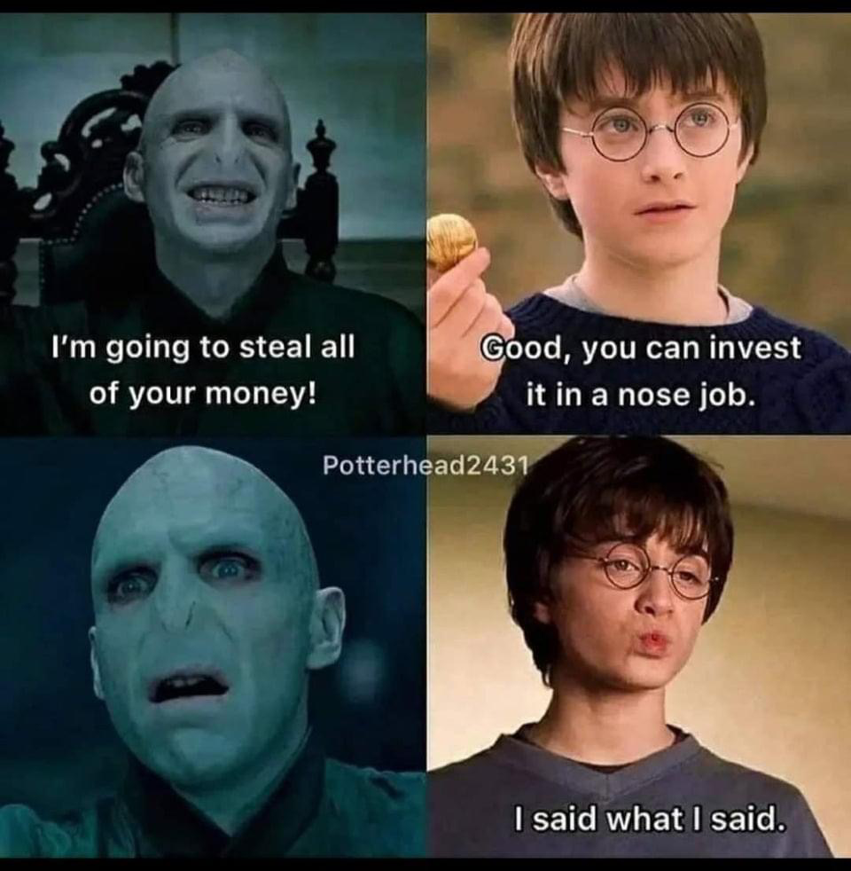Memebase - voldemort - All Your Memes In Our Base - Funny Memes -  Cheezburger