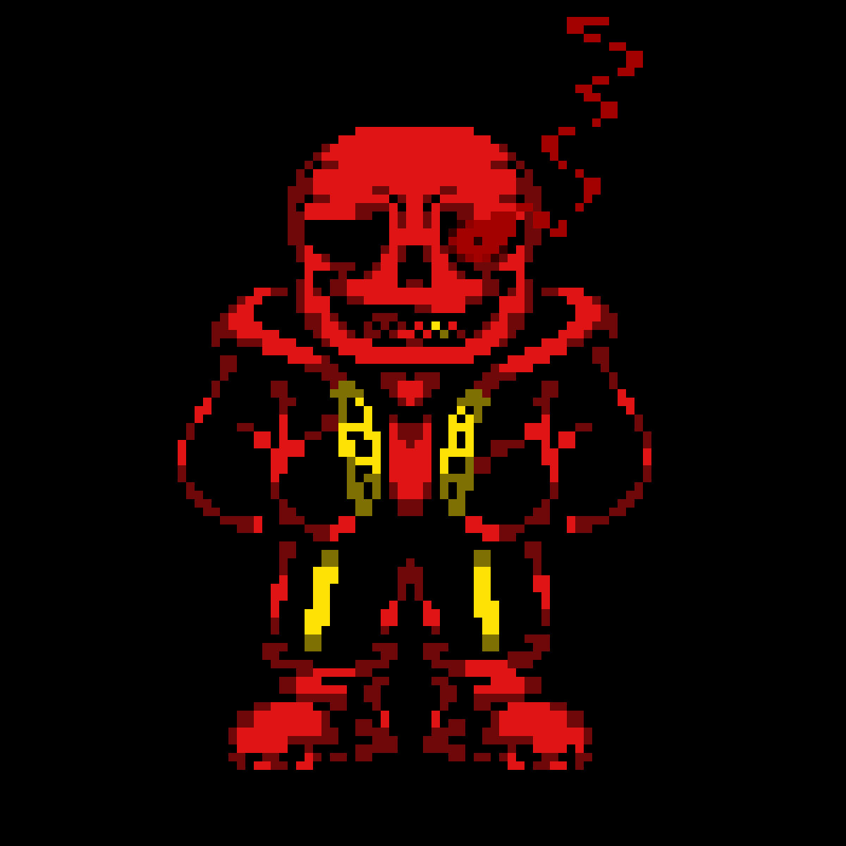 Sprite Edit Underfell Sans Sprite Fandom