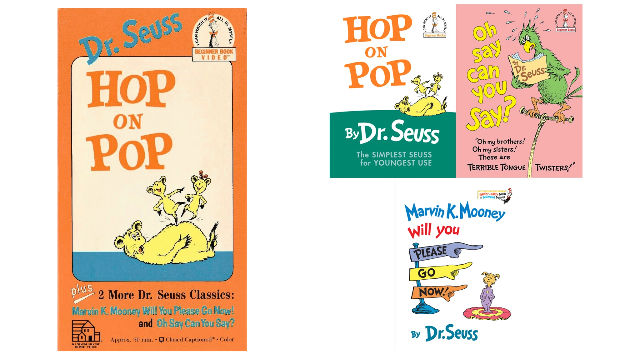 Dr. Seuss Beginner Book Video Hop on Pop Fandom