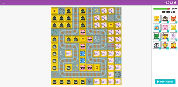 My Tower Defence Layout on the New Map: Abandoned Mine: : r/BLOOKET