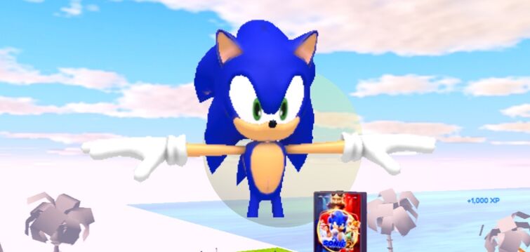 Playing games has a new meaning. Have youe ver dreamed to play with your  favorite character IRL? Now it's possible 🤩 #roblox #sonic…