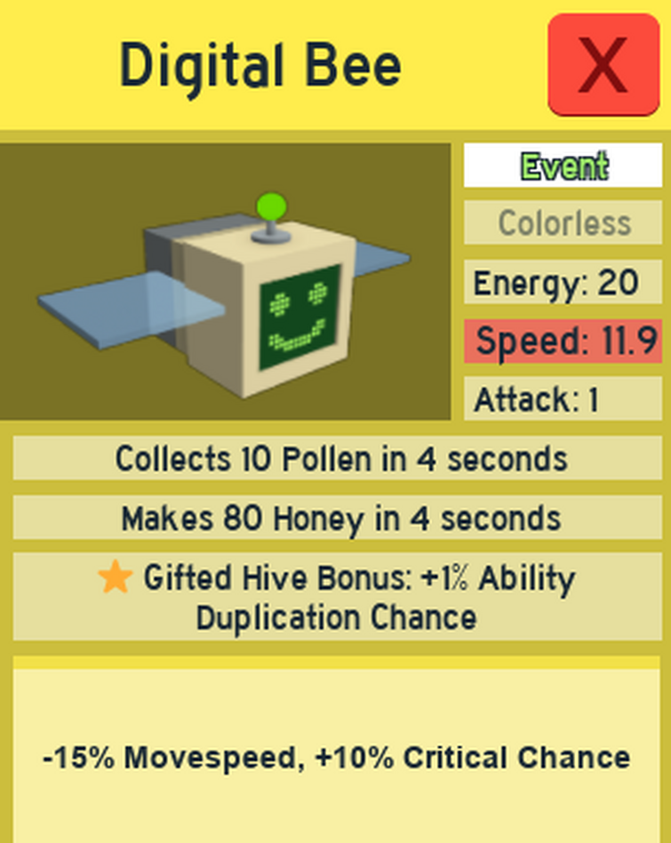 I completed Digital Bee's quests! : r/BeeSwarmSimulator