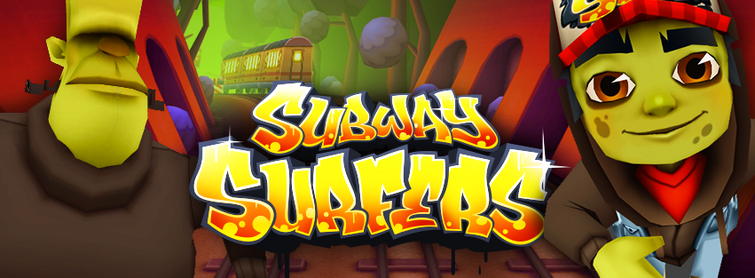 today we are celebrating 10 years of halloween at subway surfers