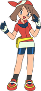 May, in her Hoenn attire