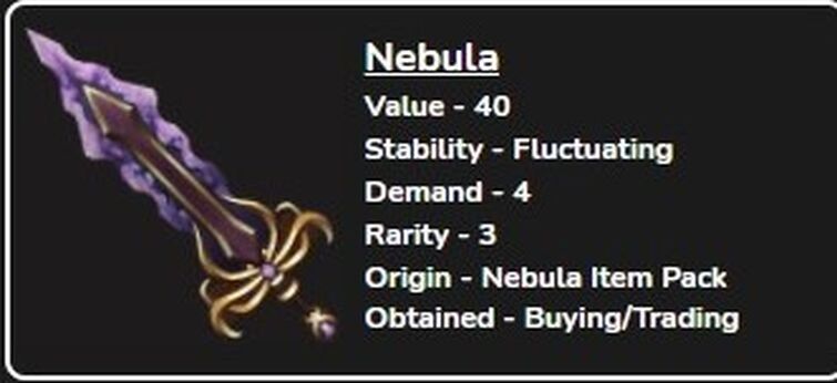 Trading Nebula (looking for Icewing)