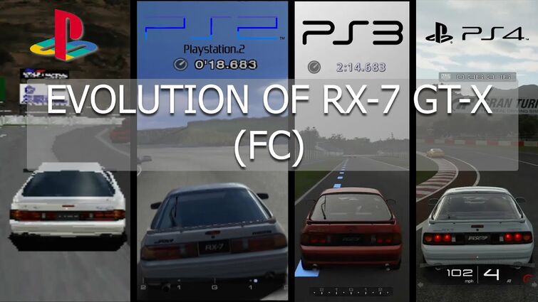 Gran Turismo Evolution of Mazda RX-7 GT-X (FC)