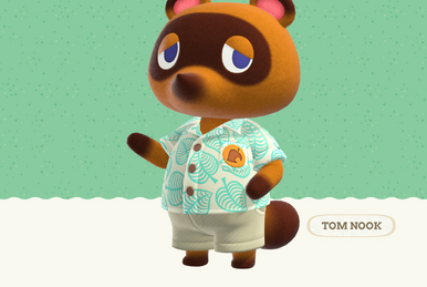 Animal crossing switch tom shop nook