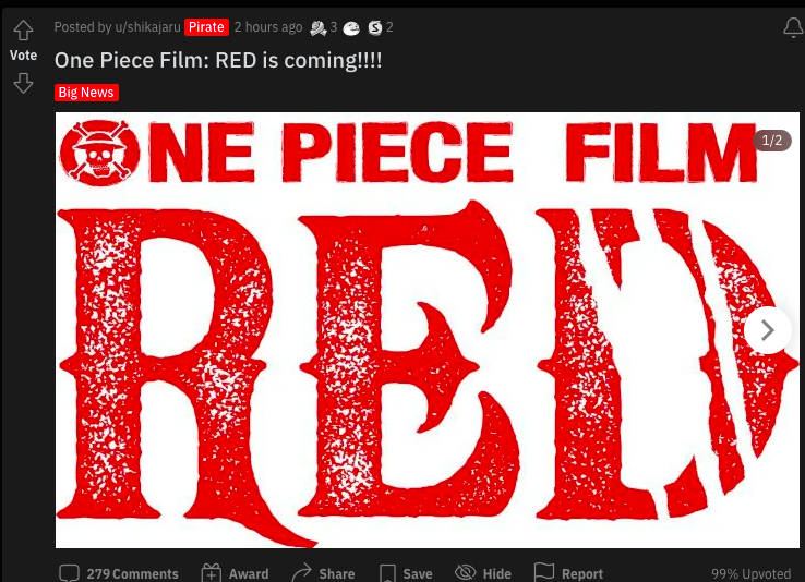 New One Piece Movie Announced Fandom