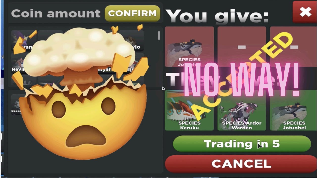 Trading adopt me for creatures of sonaria!(LF:jotunhel,ura,archalium,mush  etc) : r/CrossTrading_inRoblox