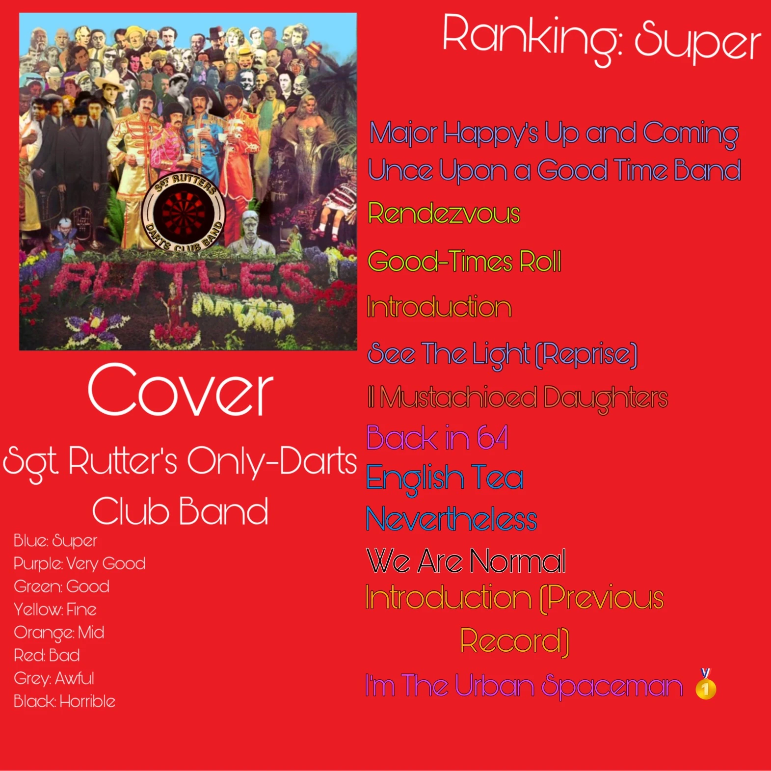 album review: Sgt. Rutter’s Only Darts Club Band | Fandom