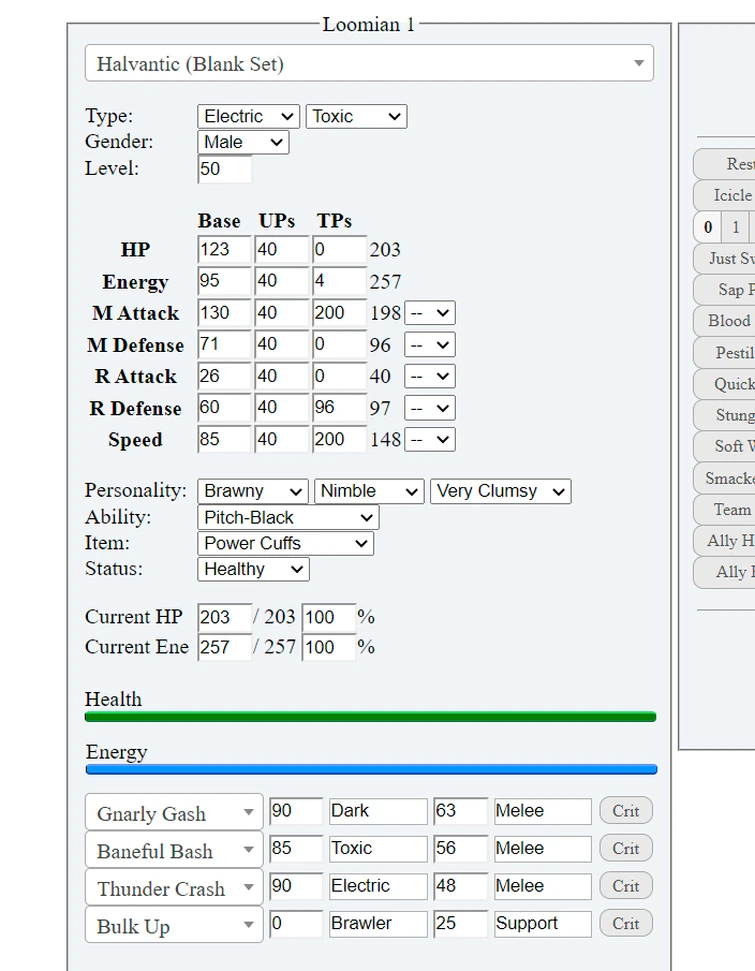 What is a good set for Halvantic? Fandom