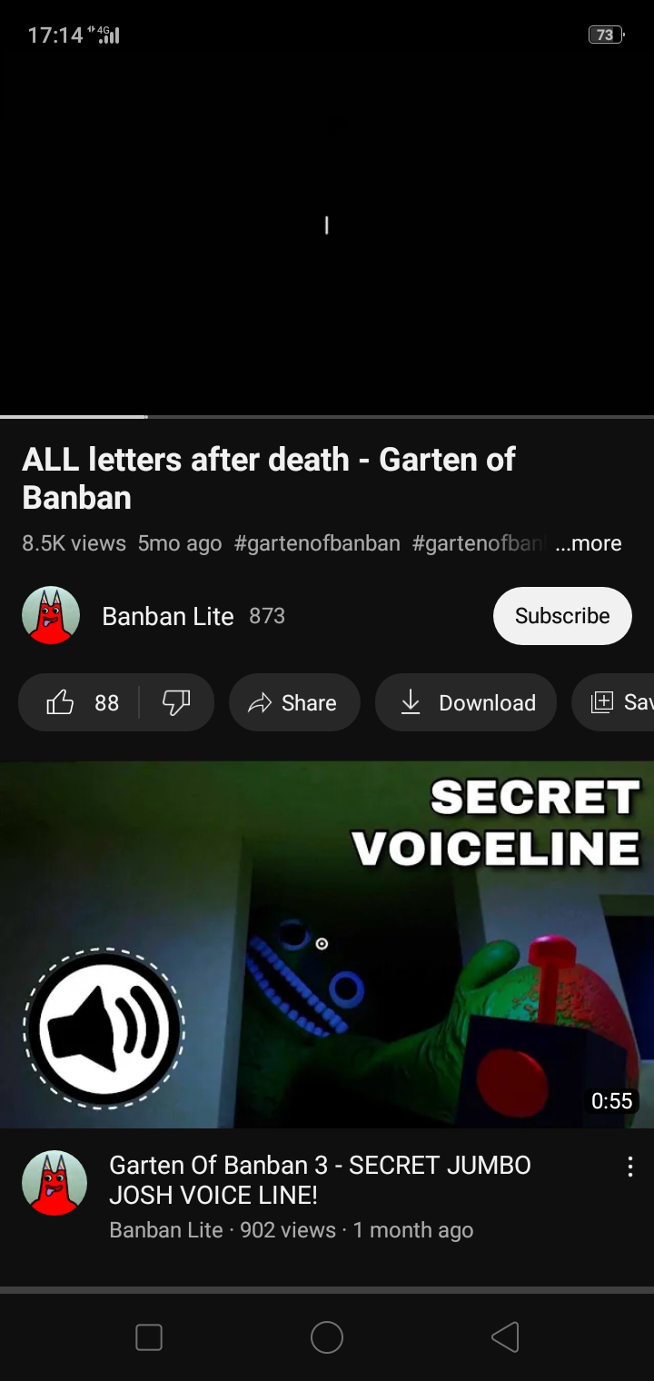 All SECRET VOICE LINES In GARTEN OF BANBAN 3! (ALL CHARACTERS NEW