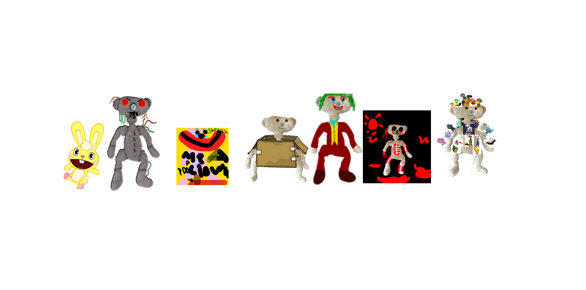 Top roblox bear fanmadeskins i made on ms paint 