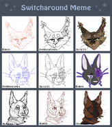 Full Switcharound Meme (Art by Kiirox, Dominospanda, and Bluie33)