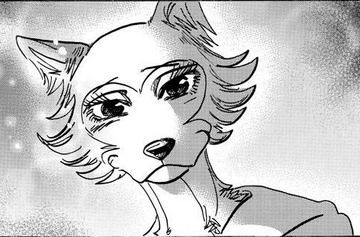 Beastars legosi white fur hotsell