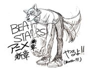 Commemoration for the launch of a new Beastars production