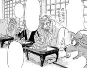 Rouis cena con el Shishigumi (Manga)