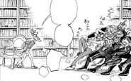 Legoshi y el Shishigumi se alejan de Rouis (Manga)