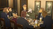 Legoshi cena con el Shishigumi (Anime)