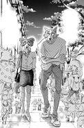 Legoshi y Juno pasean por la ciudad (Manga)