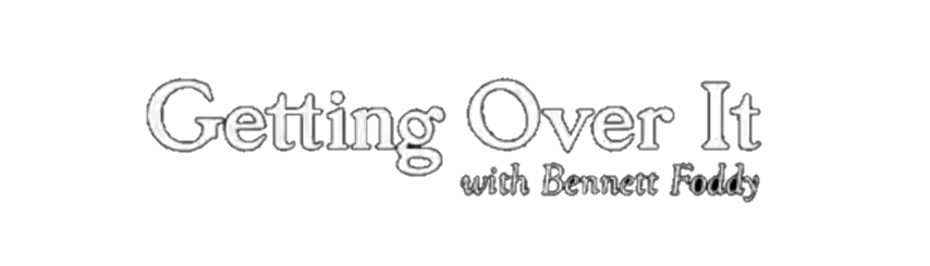 Getting Over It with Bennett Foddy Font