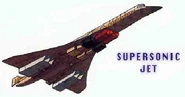 Silverbolt in Concorde SST jet liner Mode.