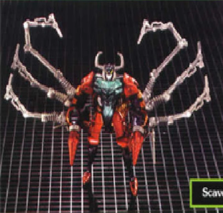 特撮 Transformers BeastWars ls Scavenger Transformers Beast Wars Transmetals Scavenger Mega Class