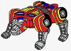 Transmetal Smokescreen in Beast Mode.