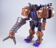 Transmetal Megatron in Robot Mode.