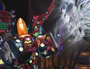 Tarantulas makes the sign of the cross at the Vok close in.