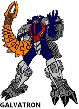 Transmetal Galvatron.