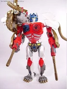 Lio Convoy in Robot Mode Toy.