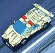 RID Prowl in Lamborghini Diablo Police highway pursuit vehicle Mode.