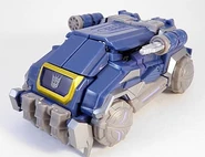 Soundwave in Cybertronian Truck Mode.