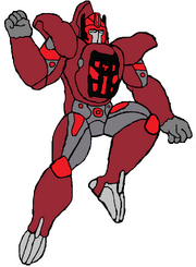 Shattered Glass Sentinel Primal, based on the DOTM Sentinel Prime