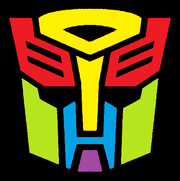 Rainbow Autobot Symbol