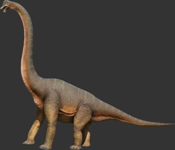 Brachiosaurus-statue