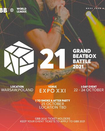 Grand Beatbox Battle 21 Beatbox Wiki Fandom Grand Beatbox Battle 21 Beatbox Wiki Fandom