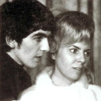 Louise Harrison with her brother George Harrison 