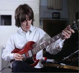 George with his Gibson SG