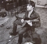 John with his Rickenbacker 325