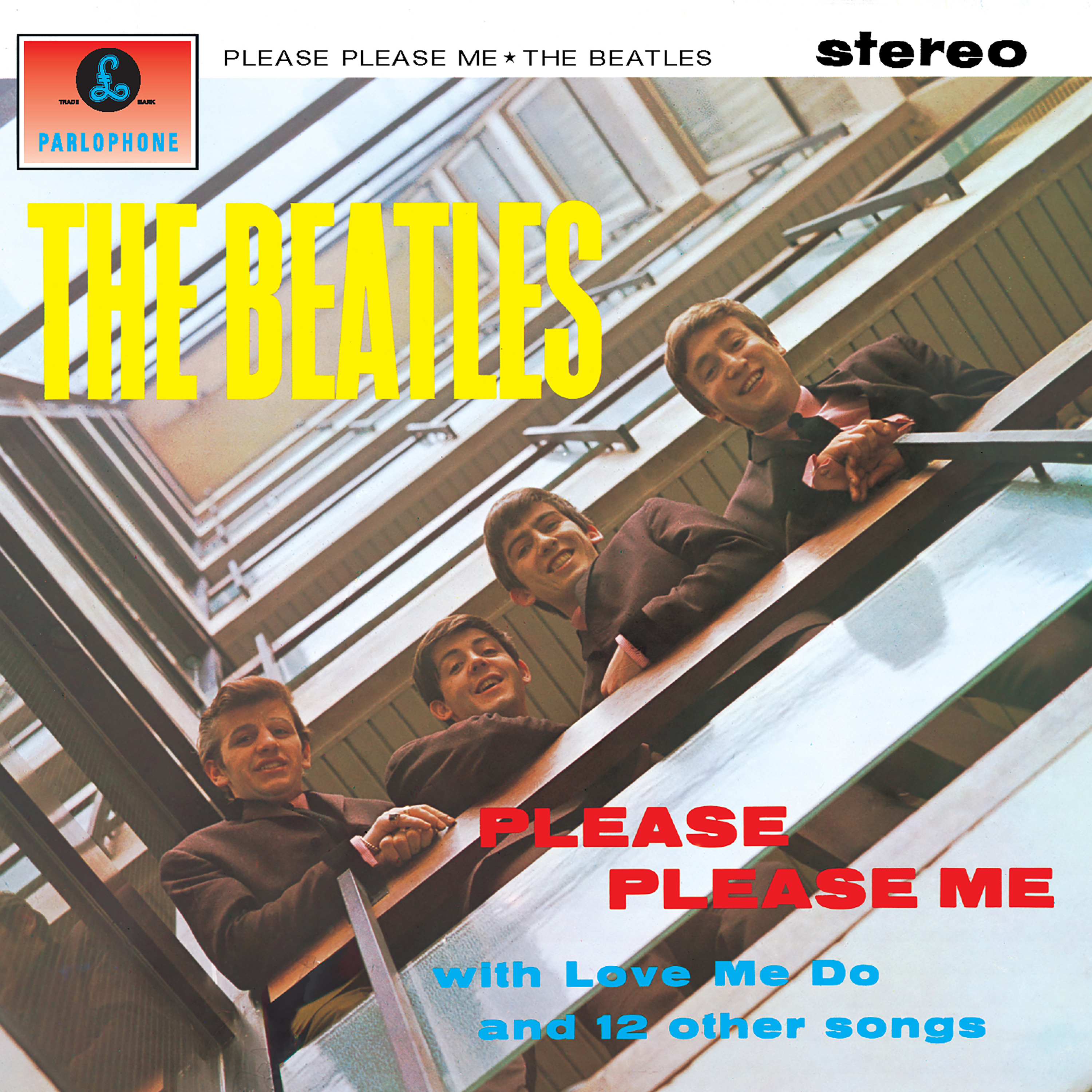 THE BEATLES Please Please Me Vinyl Record LP Parlophone 1963