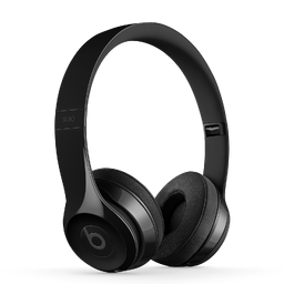 Beats Solo3 Wireless Gloss Black 3-4